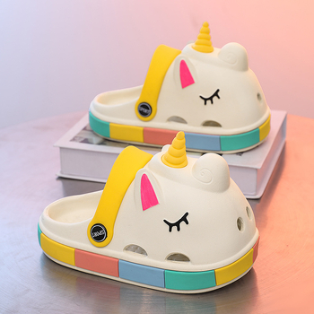 Meitenēm vasaras sandales, EVA augšdaļa un zole, sprādzes aizdare, vecuma diapazons 4-16 gadi