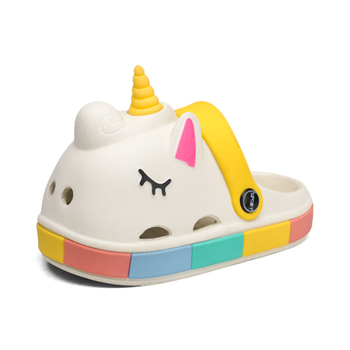 Meitenēm vasaras sandales, EVA augšdaļa un zole, sprādzes aizdare, vecuma diapazons 4-16 gadi