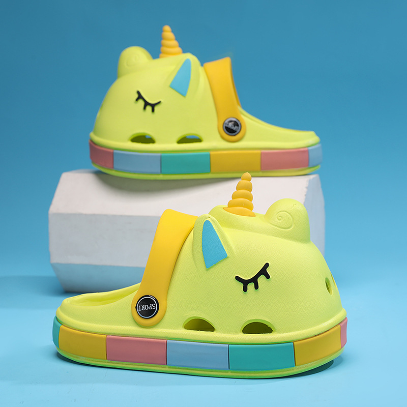 Meitenēm vasaras sandales, EVA augšdaļa un zole, sprādzes aizdare, vecuma diapazons 4-16 gadi