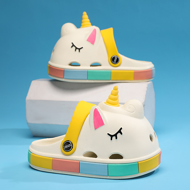 Meitenēm vasaras sandales, EVA augšdaļa un zole, sprādzes aizdare, vecuma diapazons 4-16 gadi