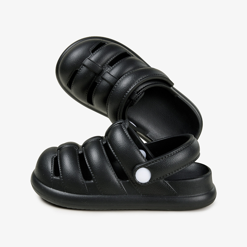 Bērnu baseina čības ar caurumiem, EVA augšdaļa un zole, universālas, vecums 4–16 gadi, vasara 2025