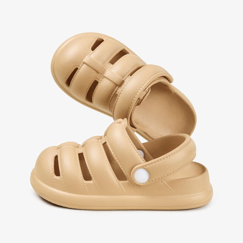 Bērnu baseina čības ar caurumiem, EVA augšdaļa un zole, universālas, vecums 4–16 gadi, vasara 2025