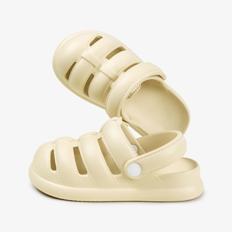 Bērnu baseina čības ar caurumiem, EVA augšdaļa un zole, universālas, vecums 4–16 gadi, vasara 2025