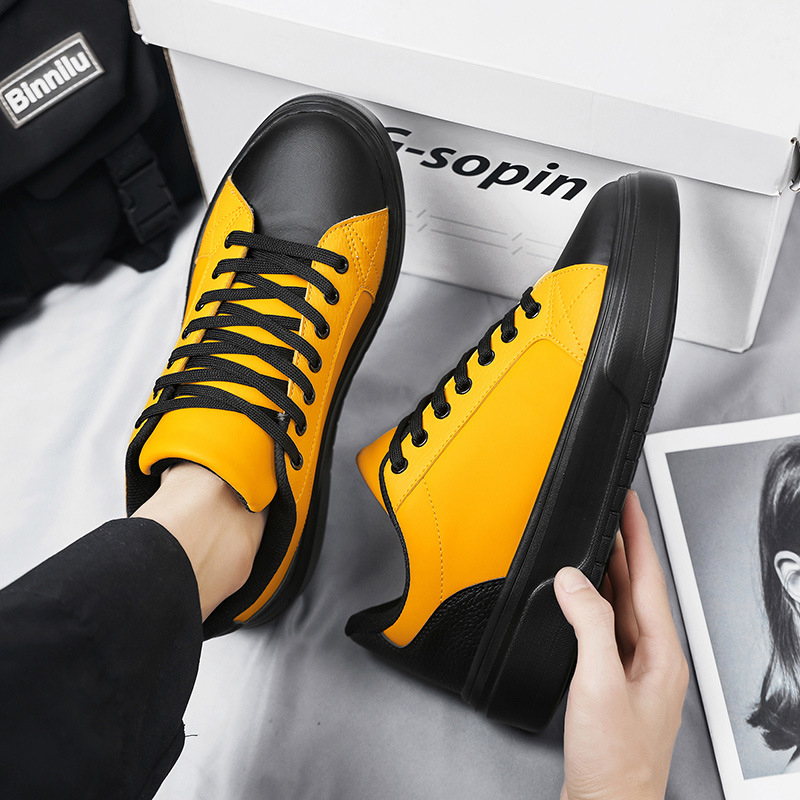 Adidași sport unisex – vârf rotund, siluetă joasă, talpă groasă, închidere cu șireturi