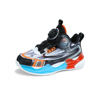 Παιδικά παπούτσια μπάσκετ με επάνω μέρος από δίχτυ, καουτσούκ σόλα, για αγόρια 13–16 ετών, για άνοιξη-καλοκαίρι-φθινόπωρο