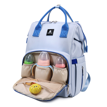 Σακίδιο μαμάς με διαχωρισμό στεγνό-υγρό, αδιάβροχο, υπερ-ελαφρύ πολυεστέρας, ιμάντες με αερόσφυρες