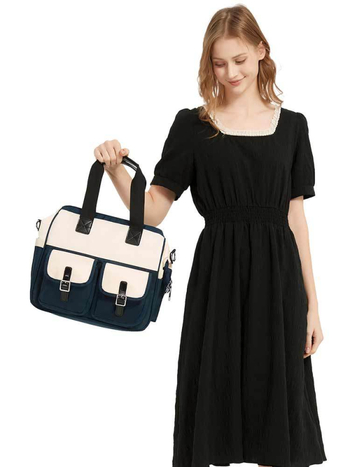 Τσάντα για μαμάδες με πολλαπλά διαμερίσματα, αδιάβροχη, ελαφριά, Oxford ύφασμα - Άνοιξη 2025