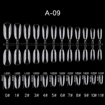 Lažni nokti – okrugla glava i ovalni oblik; cvjetni uzorak; jednostavan, kratak stil; OEM