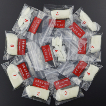 Lažni nokti – okrugla glava i ovalni oblik; cvjetni uzorak; jednostavan, kratak stil; OEM