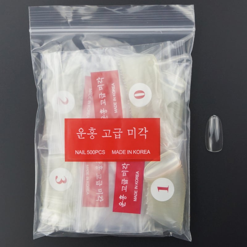 Lažni nokti – okrugla glava i ovalni oblik; cvjetni uzorak; jednostavan, kratak stil; OEM