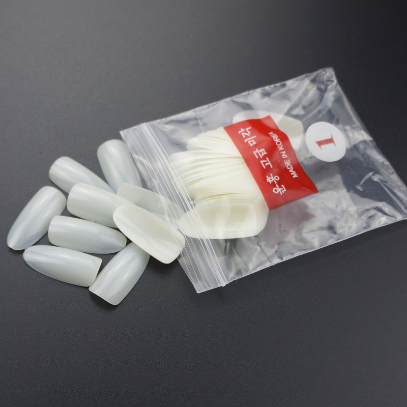 Lažni nokti – okrugla glava i ovalni oblik; cvjetni uzorak; jednostavan, kratak stil; OEM