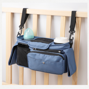 Insular/Inxiuli висяща чанта за количка за бебета – водоустойчива, многофункционална чанта‑органайзер за бутилки, чаши и пелени