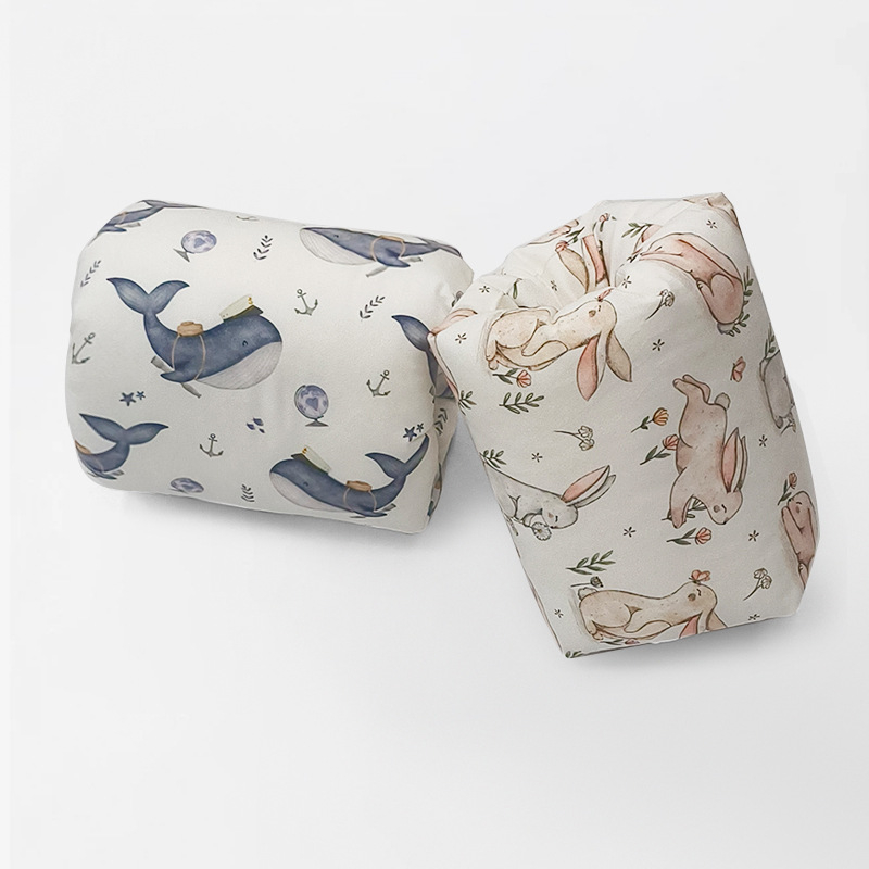 Žindymo pagalvė – apvalios formos, poliesterio užpildas, tinkama visiems etapams, motinystės pagalvė