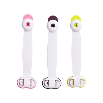 Многофункционален заключващ механизъм за безопасност за бебета и деца – антищипване, за шкафове и чекмеджета (опаковка 100)