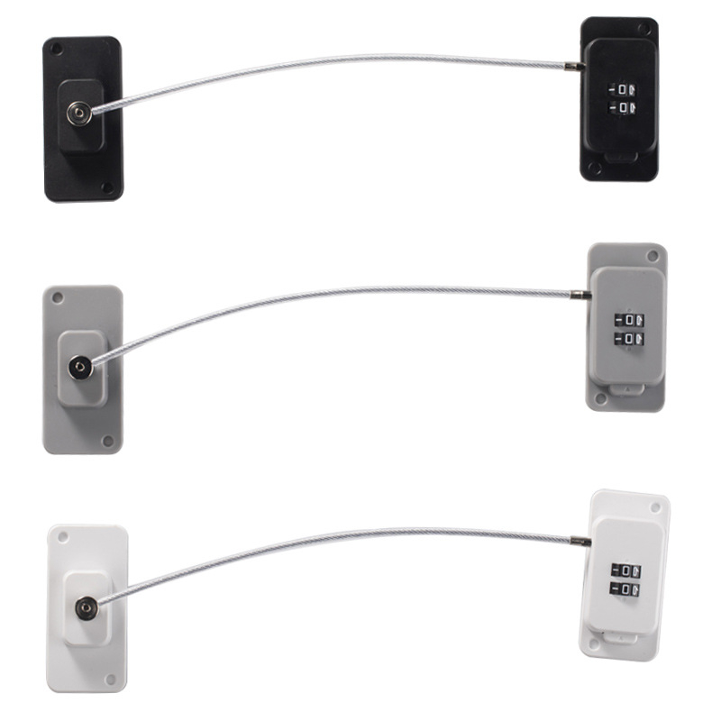 ABS материал, 2-позиционен замък за хладилник, модерен минималистичен дизайн