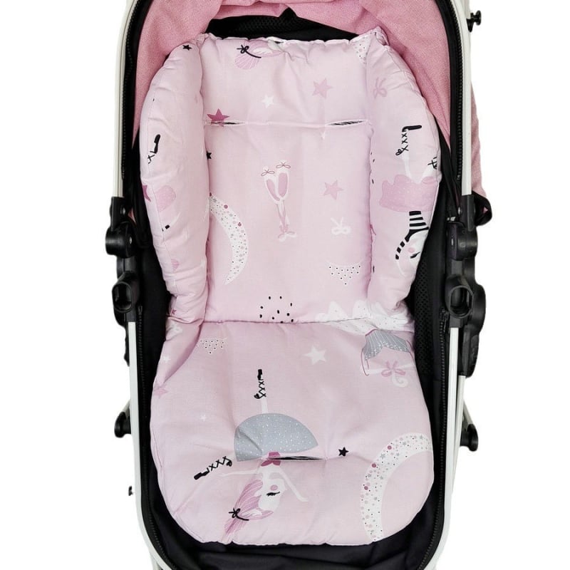 Подплънка за количка и детски столче за хранене – полиестерова подплата, универсална за всички сезони