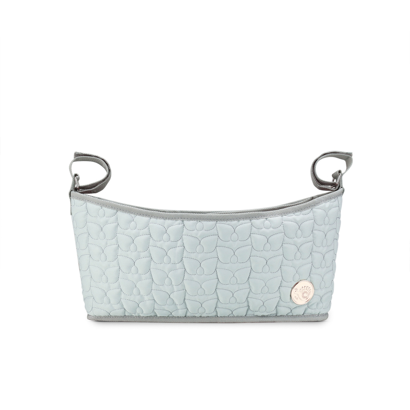 Чанта за бебешка количка – стил ръчна чанта, полиестер, водоустойчива, мокро/сухо разделение, размери 40×8,5×20 см