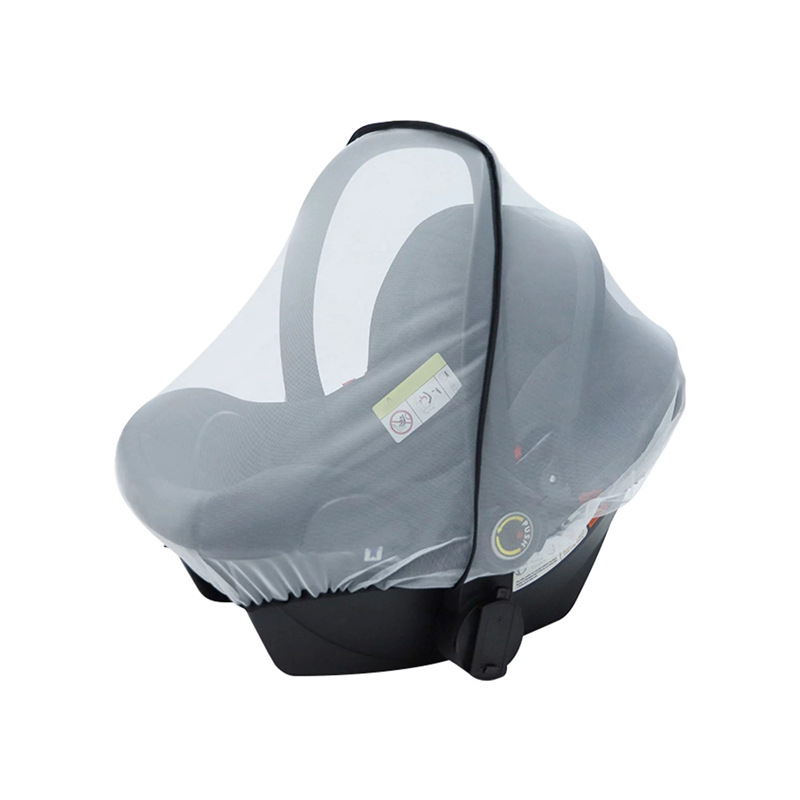 Ratiņu moskītu tīkls ar pilnu pārklājumu un ventilācijas režģi, pretkukai un kukaiņu aizsardzība, priekš zīdaiņiem un bērniem