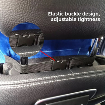 Κάλυμμα κεφαλής καθίσματος αγώνων αυτοκινήτου με μαξιλάρι αυχένα, NS-352, 100% βαμβάκι, καθολική εφαρμογή, προσαρμοζόμενο