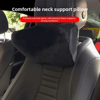 Κάλυμμα κεφαλής καθίσματος αγώνων αυτοκινήτου με μαξιλάρι αυχένα, NS-352, 100% βαμβάκι, καθολική εφαρμογή, προσαρμοζόμενο