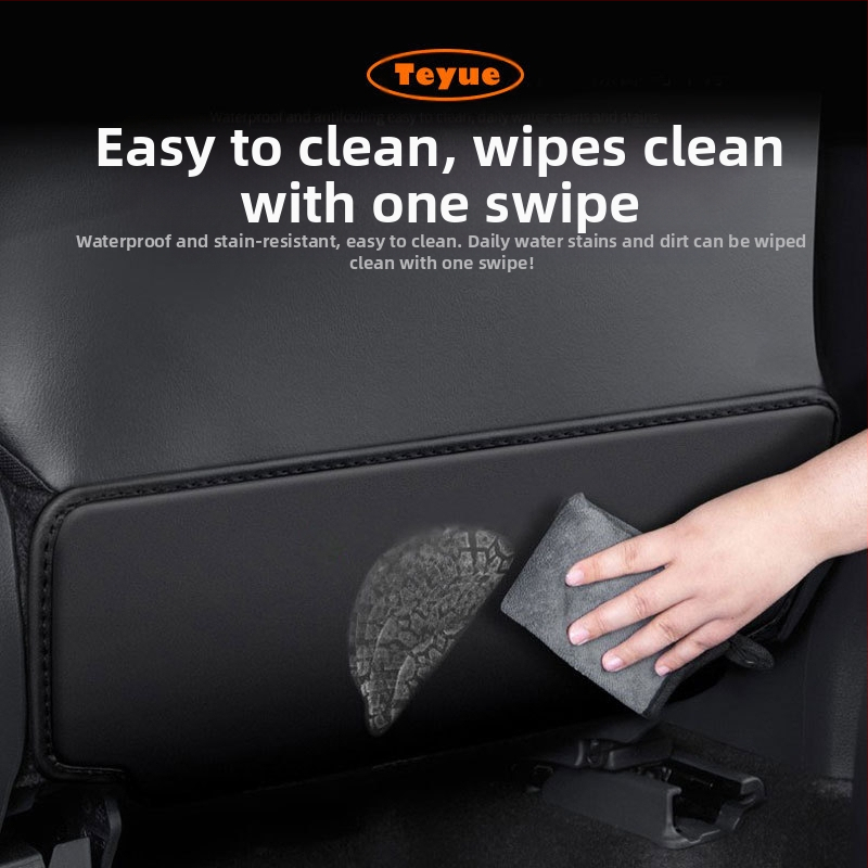 Toyota Camry — защитна подложка за задната облегалка на седалката, кожено покритие с пяна, печатано лого, четирисезонна обща версия, марка Tetyue