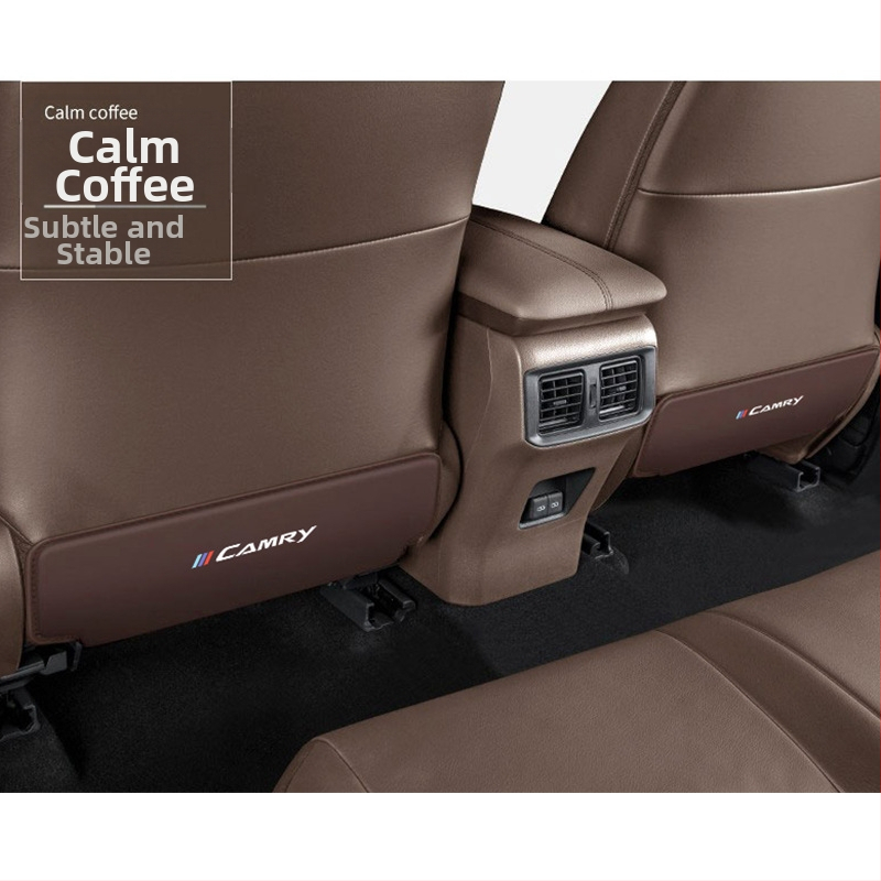 Zaštitni jastučić za stražnje sjedalo Toyota Camry, kožni jastučić s pjenom, otisnuto logo, opći tip za četiri sezone, brenda Tetyue