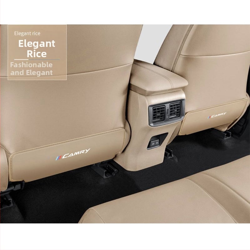 Zaštitni jastučić za stražnje sjedalo Toyota Camry, kožni jastučić s pjenom, otisnuto logo, opći tip za četiri sezone, brenda Tetyue