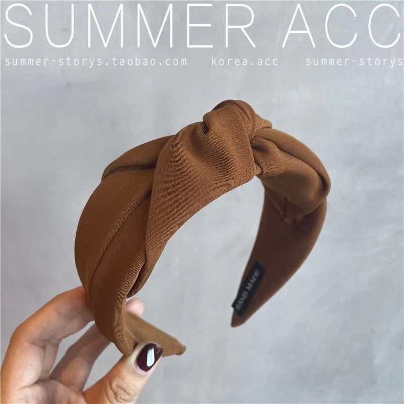 Lily Audinio mazgas galvos juosta - Rankų darbas, Vintage stilius, 2024 ruduo