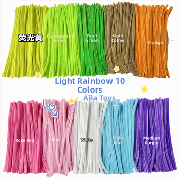 Rūpīgi izgatavots pūkains komplekts ar vērpšanas nūjiņām – pūķa kucēns, izglītojoša demontāžas un salikšanas rotaļlieta jauniešiem, Ella Toys