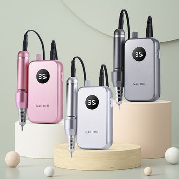 Φορητό επαναφορτιζόμενο εργαλείο γυαλίσματος νυχιών υψηλής ισχύος, μακράς διάρκειας μπαταρία, απλός σχεδιασμός, κατάλληλο για οικιακή και επαγγελματική χρήση