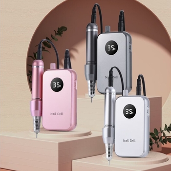 Φορητό επαναφορτιζόμενο εργαλείο γυαλίσματος νυχιών υψηλής ισχύος, μακράς διάρκειας μπαταρία, απλός σχεδιασμός, κατάλληλο για οικιακή και επαγγελματική χρήση