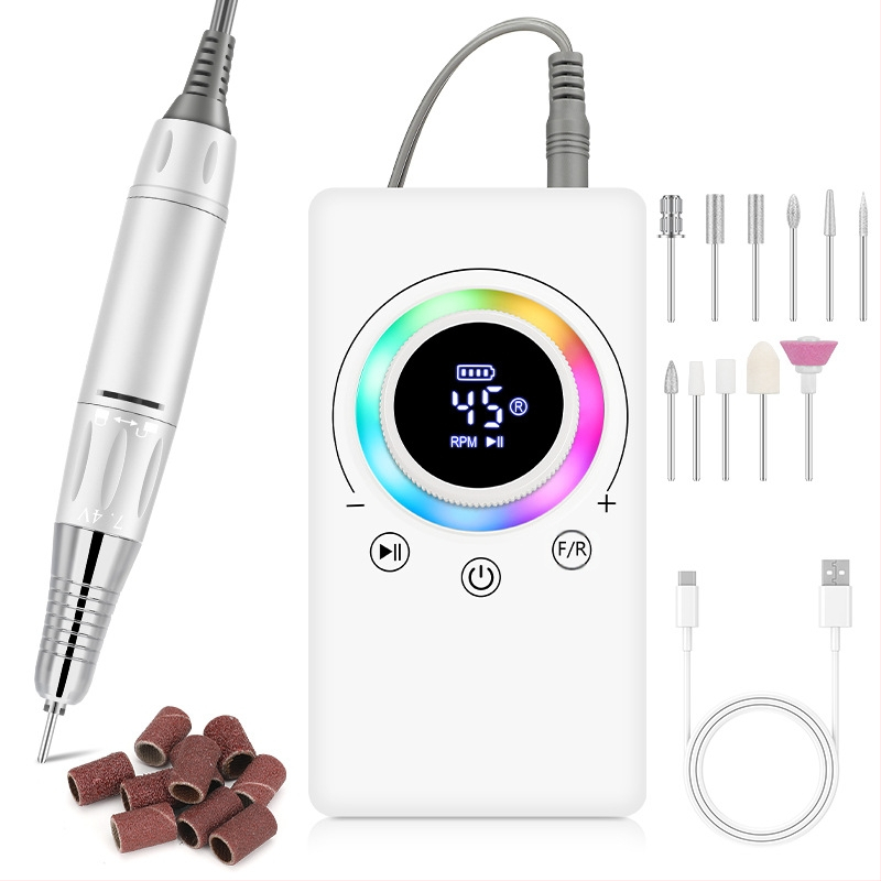 S03 преносима електрическа фреза за премахване на лак и маникюр — универсална, домашна употреба