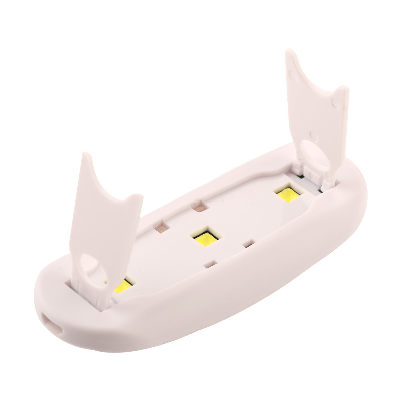 Dvejopos UV lemputė telefono filmo kietėjimui ir manikiūrui, sulankstoma nešiojama UV LED lemputė, 365/395 nm, modelis ZL2018, XinMaoTeng Technology