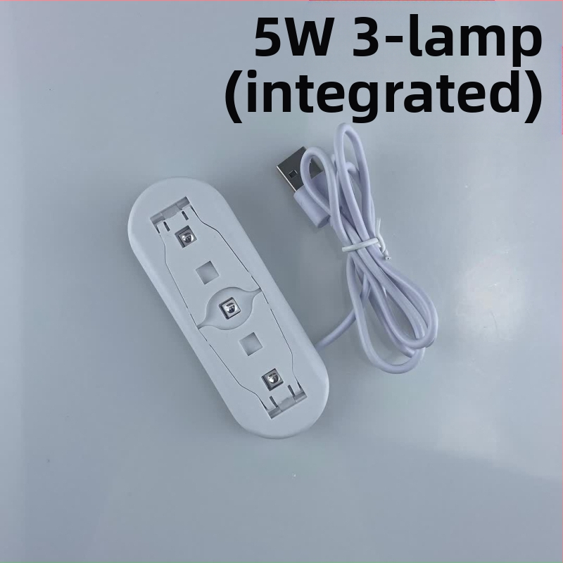 Dubultjoslu UV lampa telefona filmai sacietēšanai un manikīram, saliekamā pārnēsājamā UV LED lampa, 365/395 nm, modeļa ZL2018, XinMaoTeng Technology