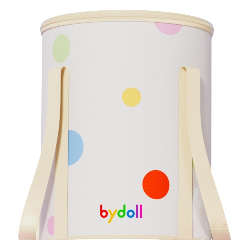 Sulankstoma kojų vonelė namų ir kelionėms — medžiaga: tarpaulinas, PE ir aliuminio plėvelė; penkių sluoksnių izoliacija su dangteliu; tinkama suaugusiems; Prekės ženklas: Spring Association