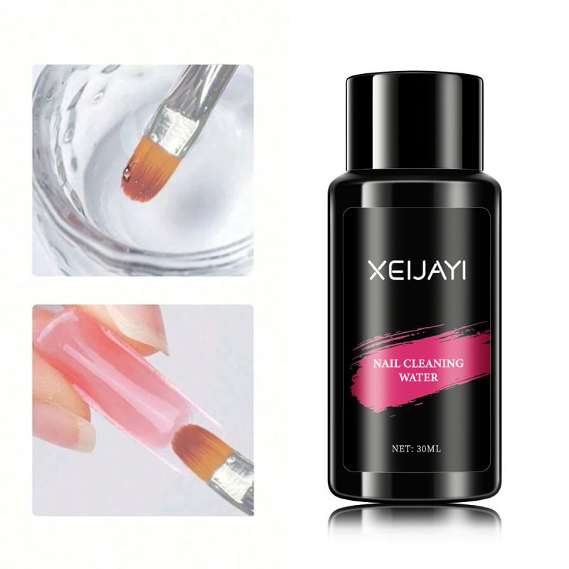 Set de adeziv pentru extinderea unghiilor, cu formulă cu uscare rapidă, suport pentru hârtie, unealtă de sigilare a bazei, 100 tablete, construcție din plastic