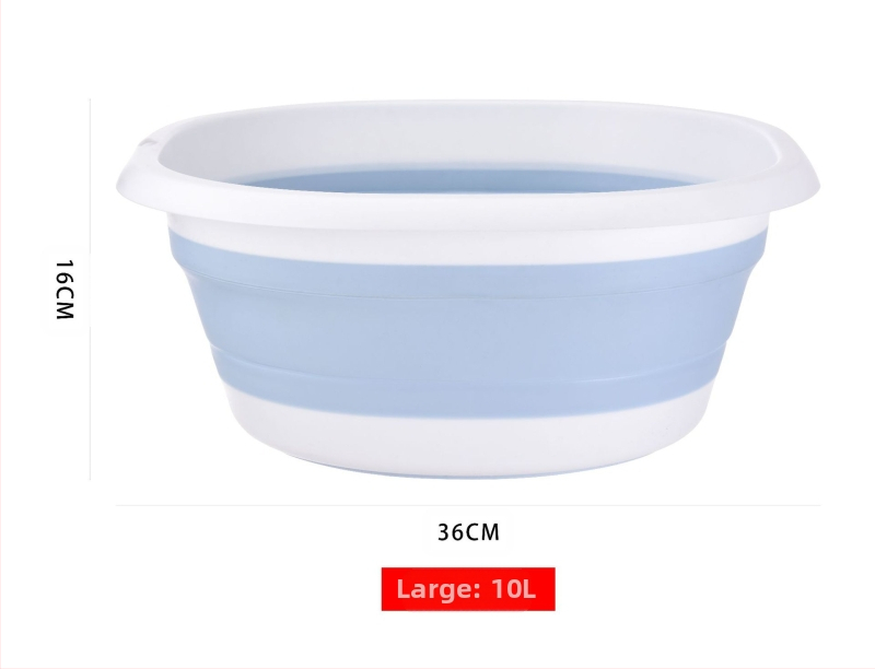 Saliekams plastmasas mazgāšanas trauks zīdaiņiem – pārnēsājams ārējai lietošanai un studentu kopmītnēm