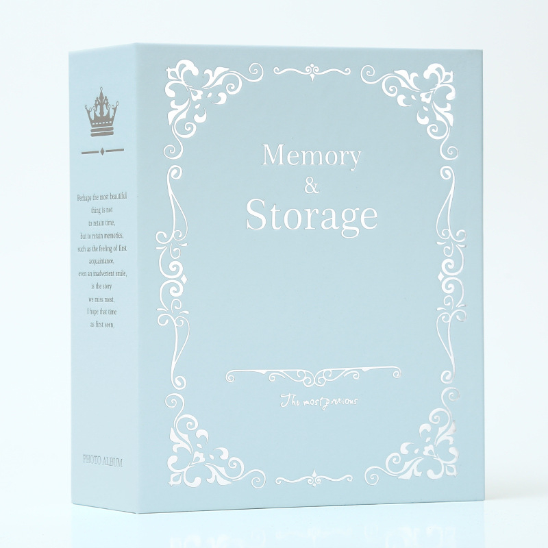 Фотоалбум за деца — карикатурен стил, ламинирани страници, обложка с фолио в злато, ултразвуково подвързване, обложка от крафт хартия