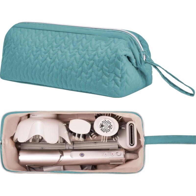 Carcasă de depozitare pentru accesorii de uscător de păr, pentru călătorii, cub, poliester, multifuncțională, model APJ409