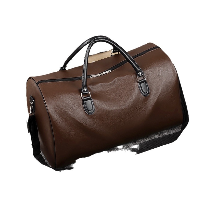 Boehner vīriešu ādas biznesa ceļojumu soma, ietilpība zem 20 L, paplašināma