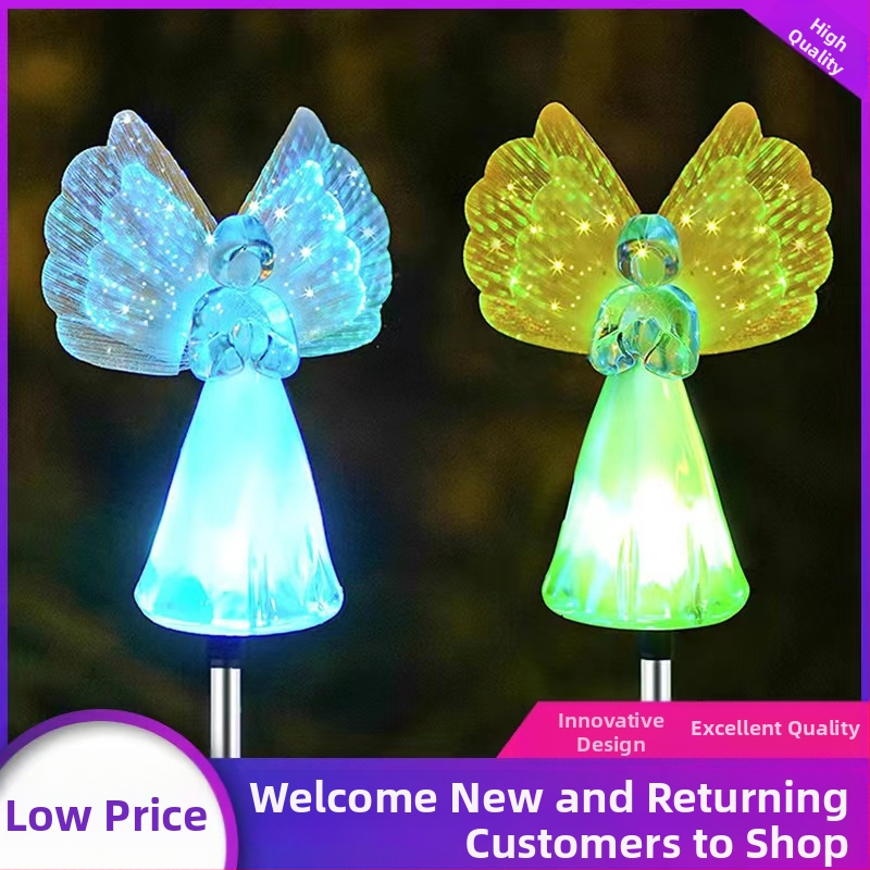 Соларна ангел лампа за външен двор и градина, IP65, 5W, 6–12 ч