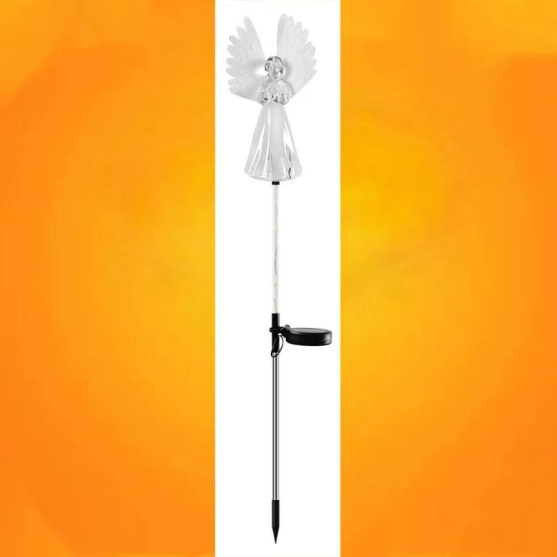 Napelemes angyal lámpa kültéri kerthez, IP65, 5W, 6–12 óra működés