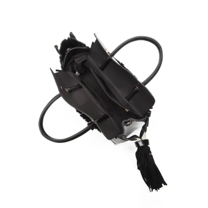 Geantă de umăr din PU, unisex, formă orizontală pătrată, model zebra, închidere magnetică, buzunar intern pentru telefon