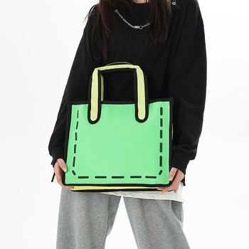 Koreai stílusú vászon női kézitáska, függőleges négyszög alakú forma, cipzár, telefontok, dupla vállpánt