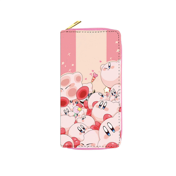 PU bőr telefonos pénztárca, több kártyahellyel, JR-1445 – street stílus, cartoon mintázat, poliészter bélés