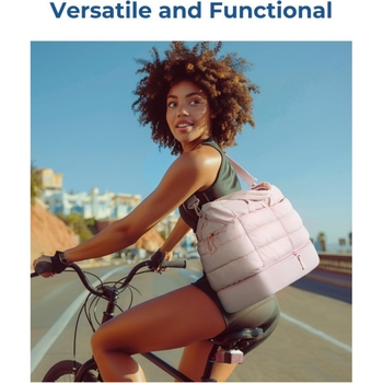 Unisex πτυσσόμενη τσάντα ταξιδιού από PU δέρμα, αδιάβροχη, χωρητικότητα 36-55L