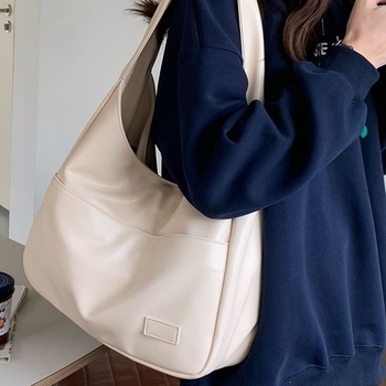 Γυναικεία PU bucket bag – Αστικός μινιμαλισμός, μαγνητικό κλείσιμο, θήκη για κινητό, επένδυση πολυεστέρα-βαμβάκι