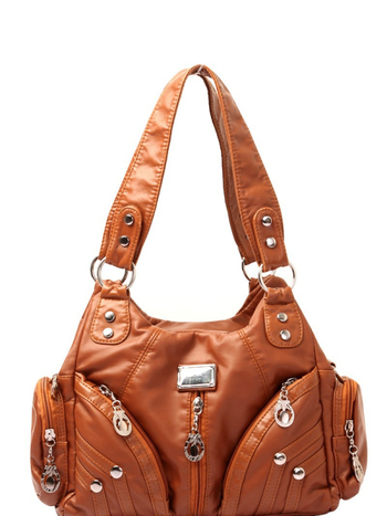 Lianyun Női PU Bőr Váll- és Keresztpántos Táska, Cipzárral, Három Vállpánttal, Belső Zsebek – Utcai Stílus