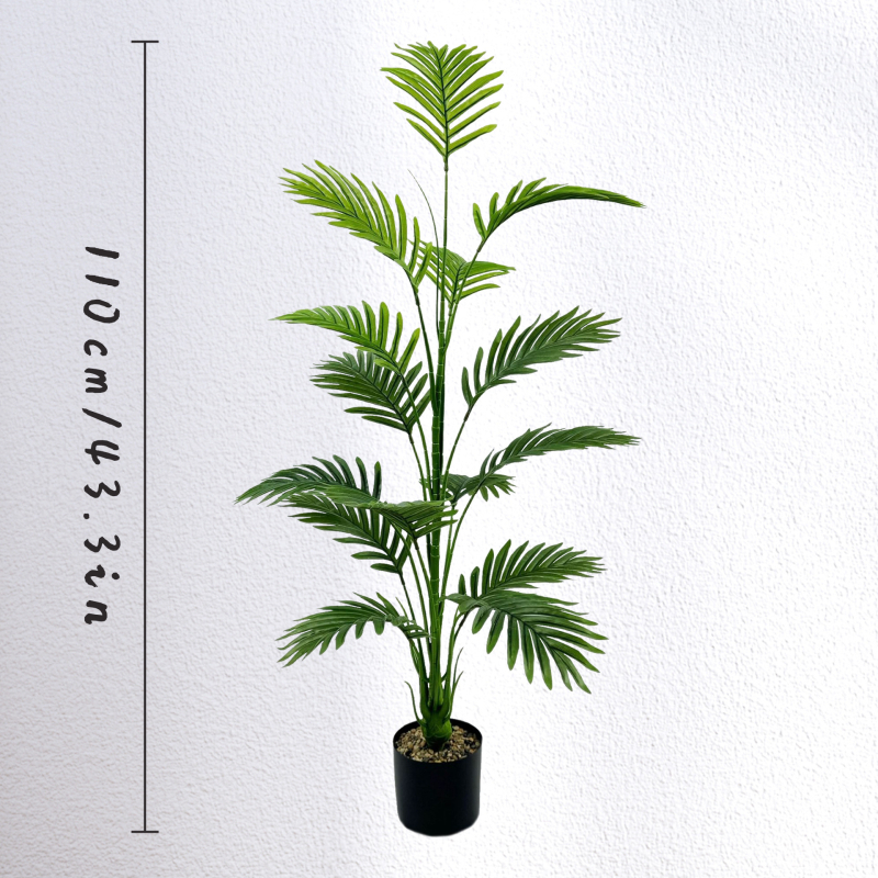 Green Dreamland dirbtinis augalas – plastikas, išsibarstęs saulėgrąžų veislė, vidaus dekorui