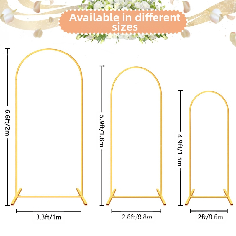 Geležinė vestuvinė arka – Central plains – kartoninė pakuotė – pritaikomos galimybės – vestuvėms